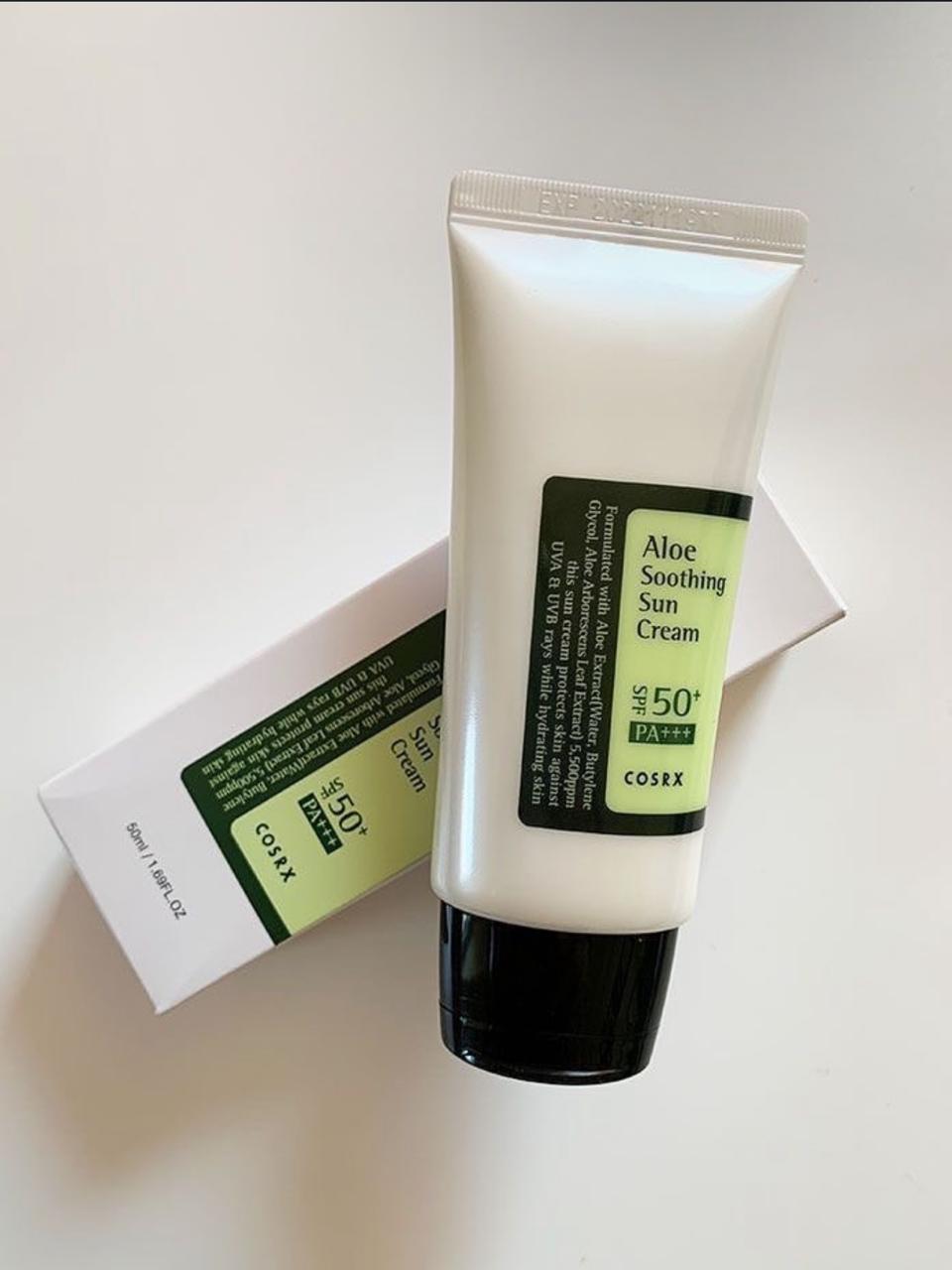 COSRX Aloe Soothing Sun Cream. 50ml